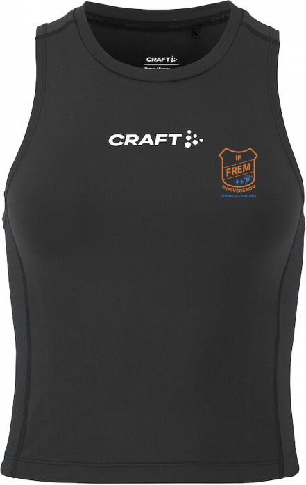 Craft - Bjæverskov Gymnastik Crop Singlet Women - Nero