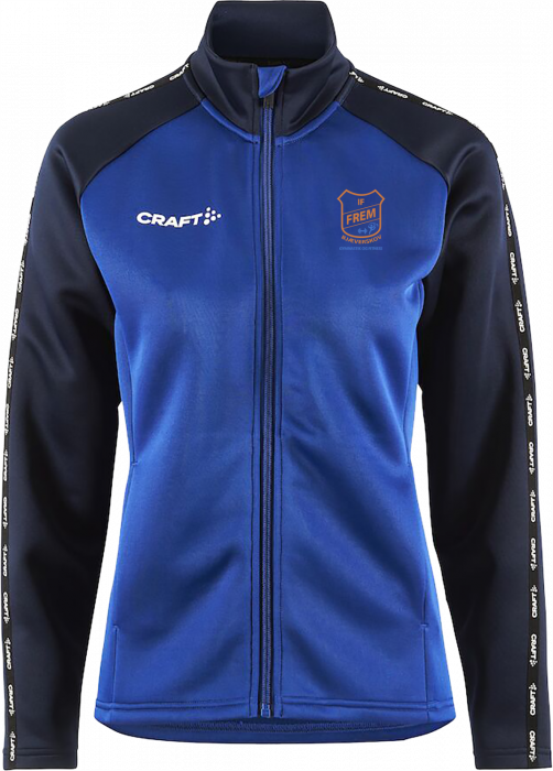 Craft - Squad 2.0 Full Zip Women - Club Cobolt & blu navy