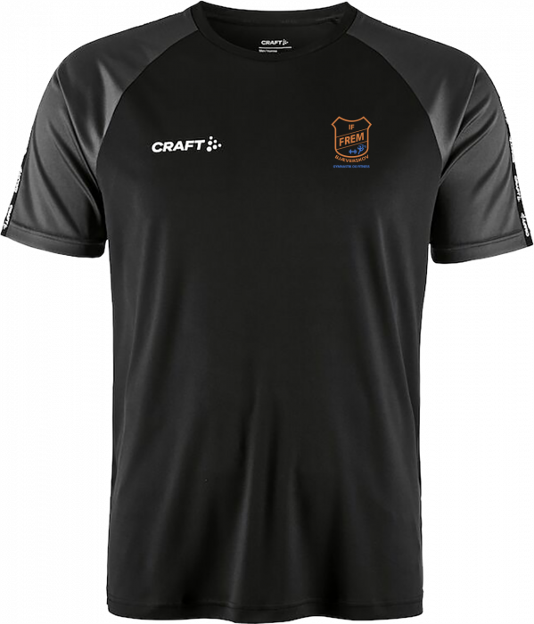 Craft - Squad 2.0 Contrast Jersey - Negro & grante
